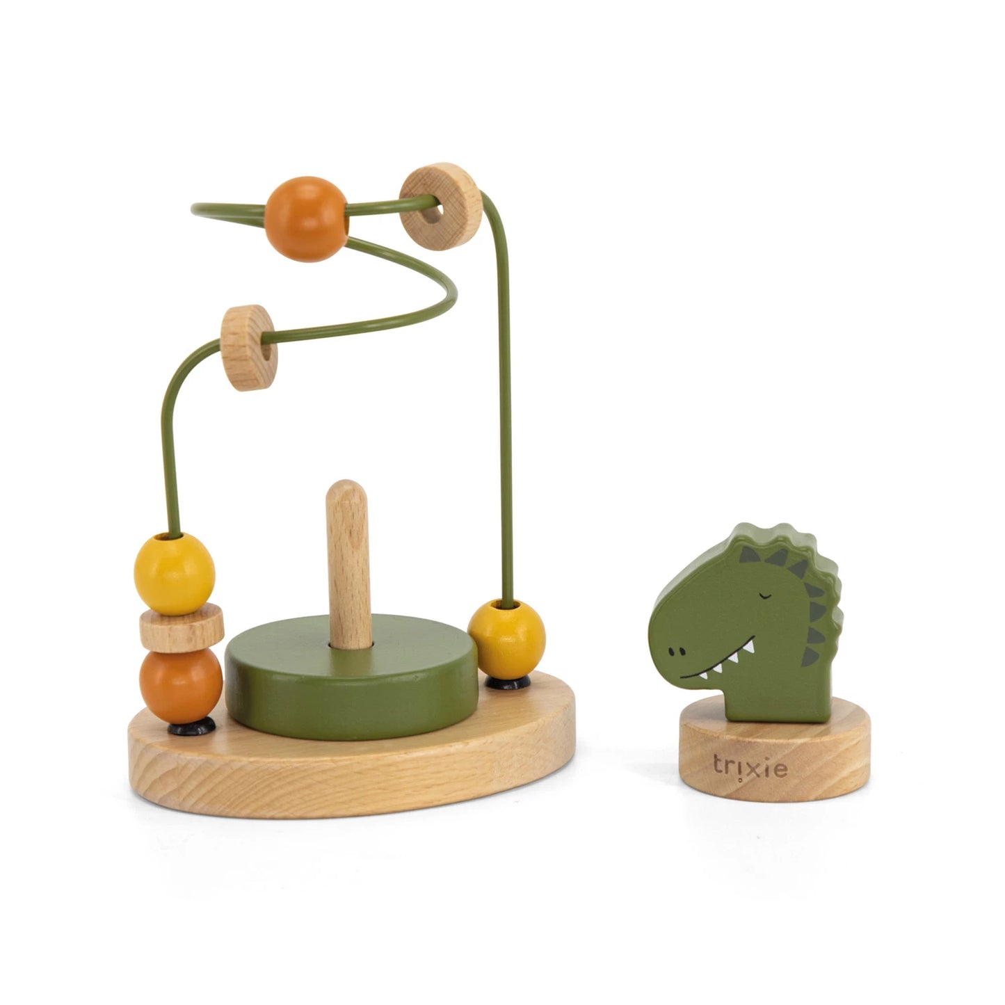 MOTORIKRING HOLZ DINO