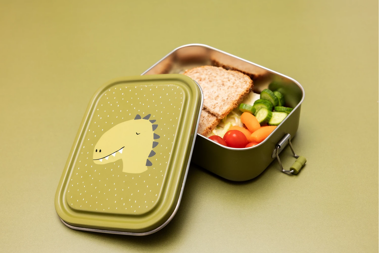 KLEINE BROTDOSE IN DINOSAURIERFORM