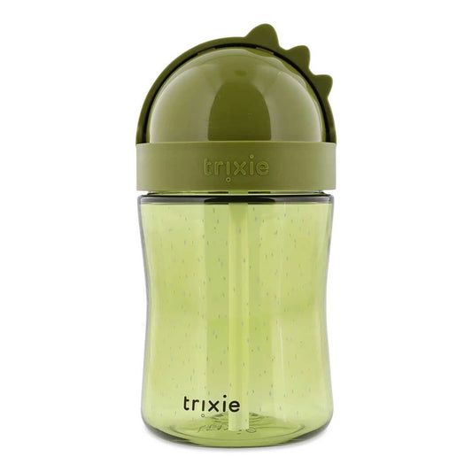 TRINKBECHER MIT DINOSAURIER-STROHHALM