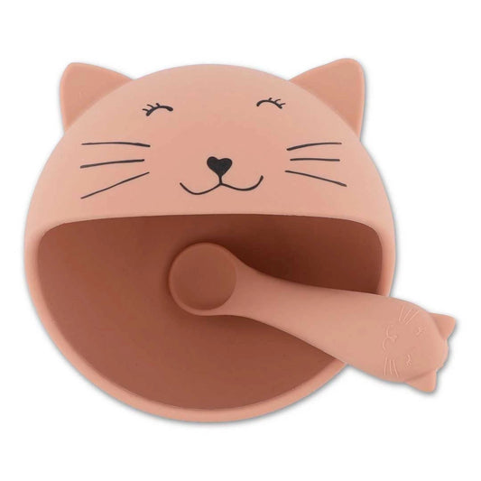 STILLSET AUS SILIKON IN KATZENFORM