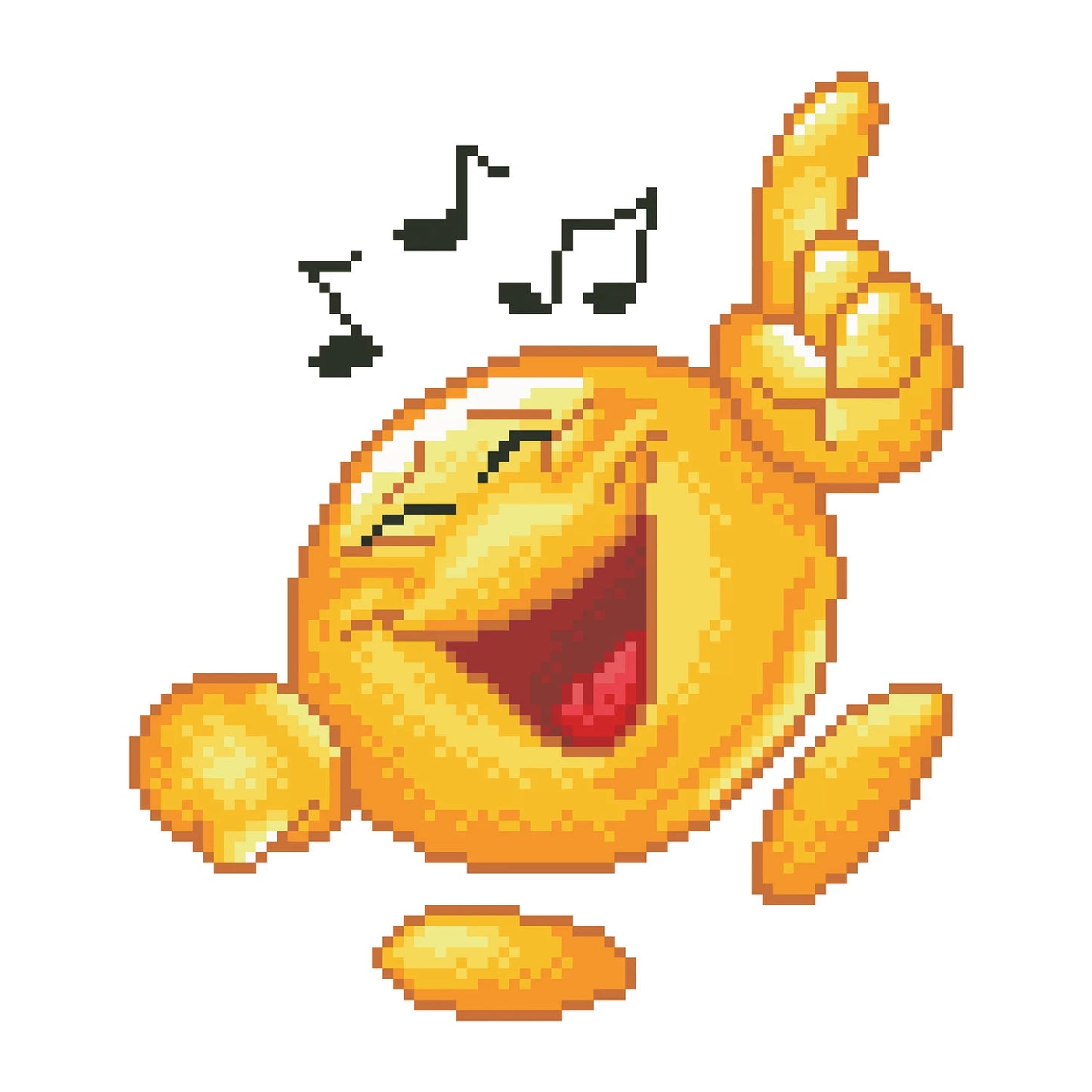DIAMOND PAINTING ÉMOJI DANSEUR