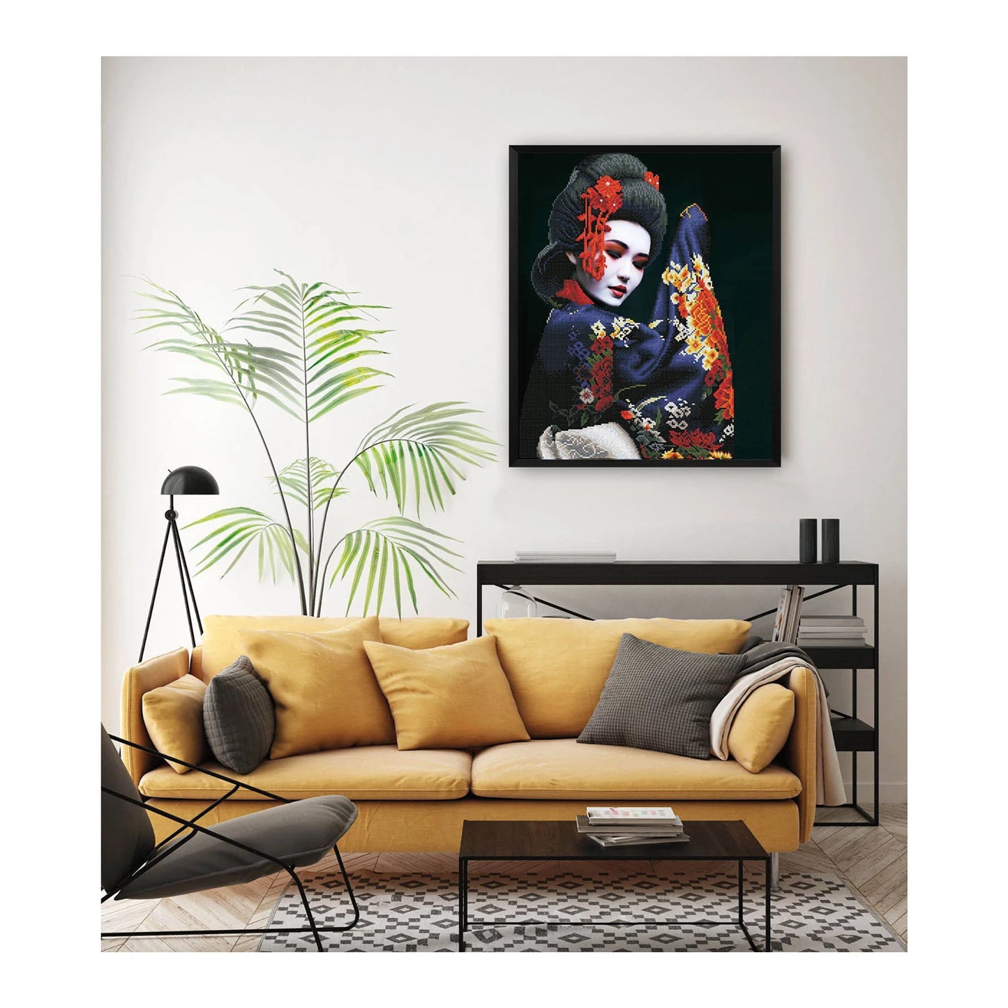 PITTURA A DIAMANTE GEISHA