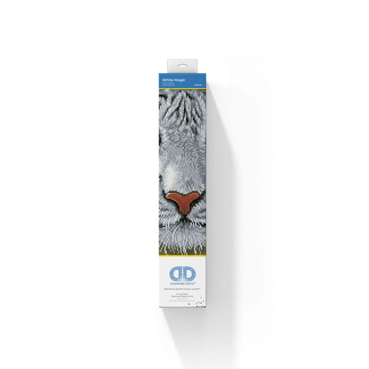 PITTURA A DIAMANTE TIGRE BIANCA