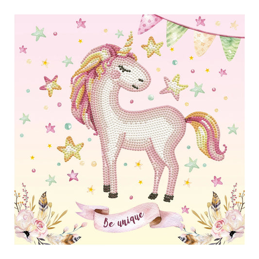 DAS EINHORN-DIAMANTGEMÄLDE IST EINZIGARTIG