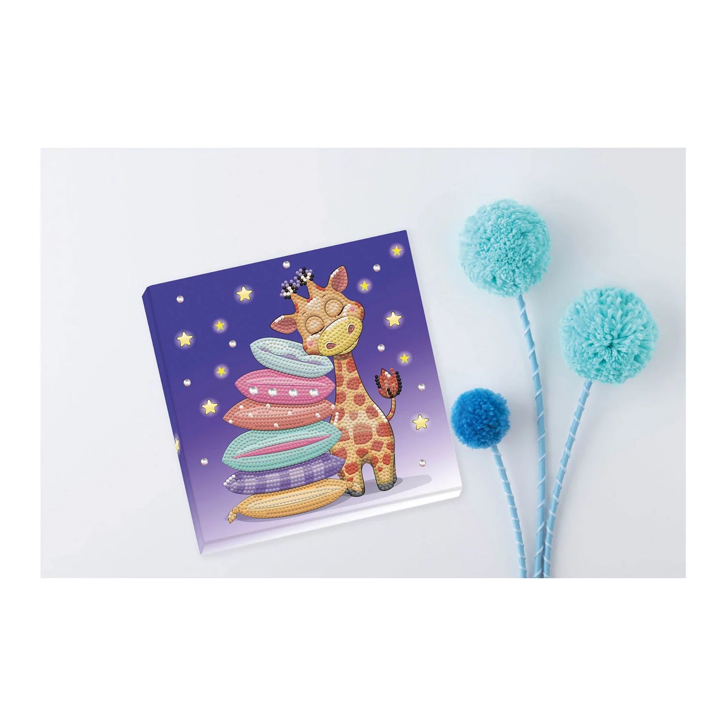 DIAMOND PAINTING BUONANOTTE GIRAFFA