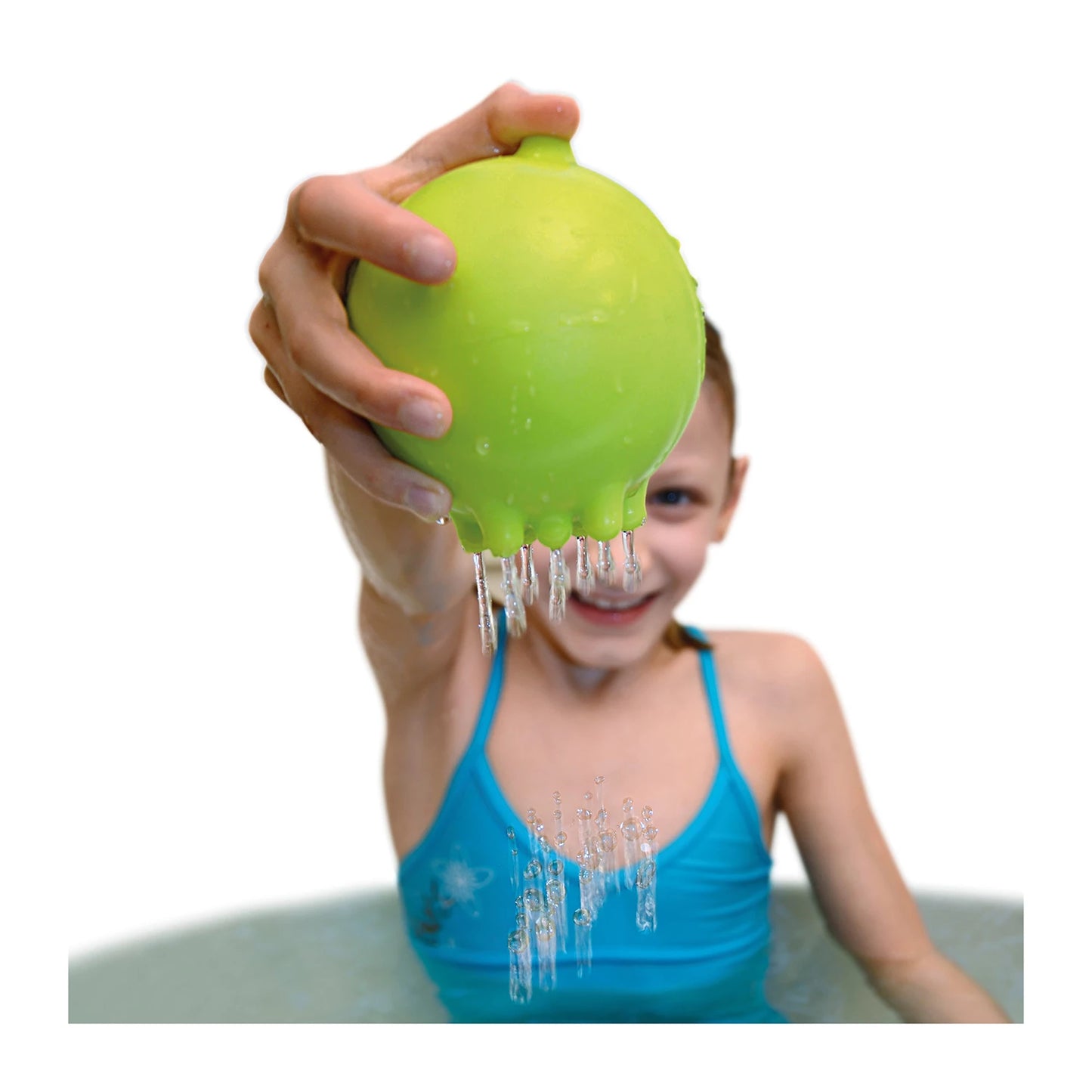 GIOCATTOLO DA BAGNO PLUÏ RAINBALL VERDE