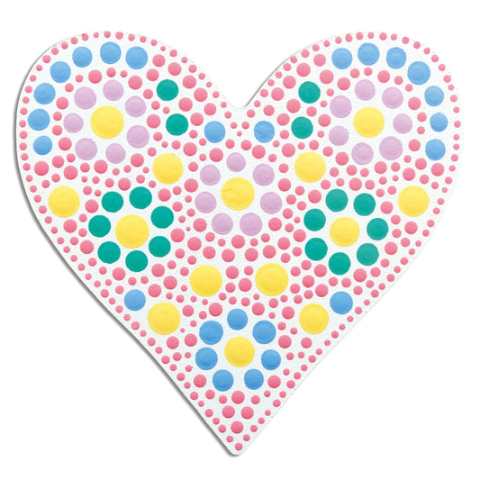 SET DI PITTURA A POIS PER RAGAZZE