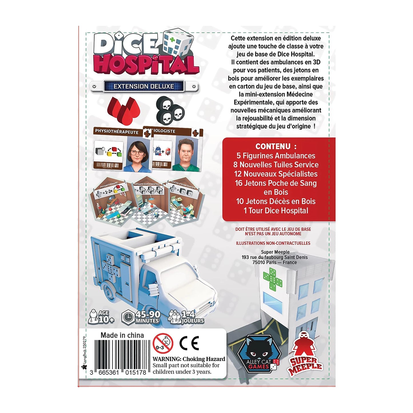 DICE HOSPITAL - DELUXE (F)
