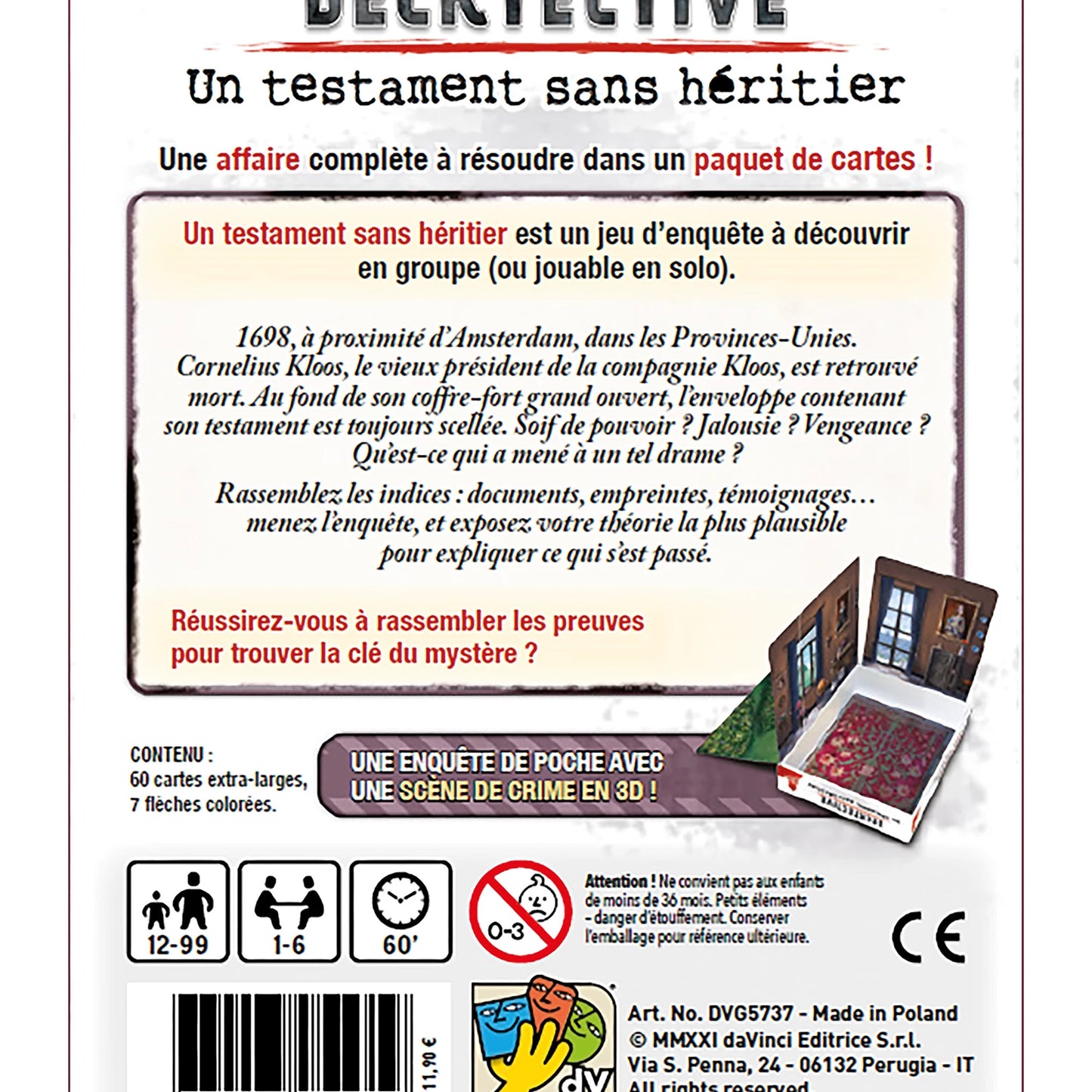 DECKTECTIVE 4 - UN TESTAMENTO SENZA EREDITÀ (F)