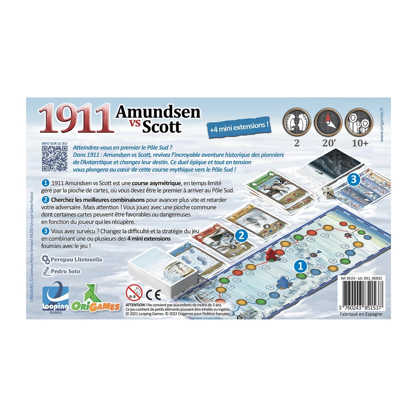 1911 AMUNDSEN CONTRE SCOTT (D)
