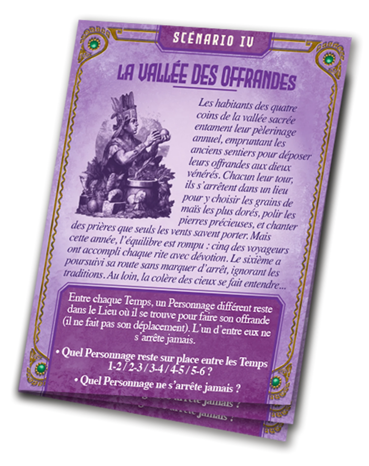 KRONOLOGIC CUZCO 1450 - LA VALLÉE DES OFFRANDES (F)