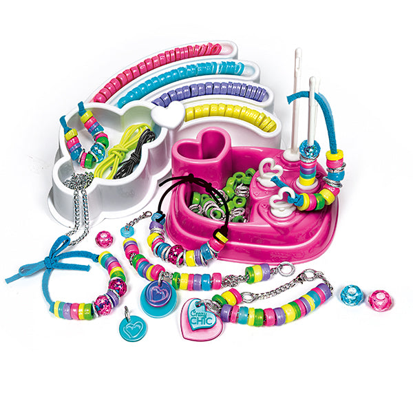 BRACCIALI CON PERLINE DI TENDENZA CRAZY CHIC – CLEMENTONI 🔶