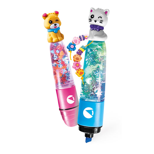 TON COFFRET DE SURLIGNEURS – ANIMAUX DE COMPAGNIE – CLEMENTONI 🔶