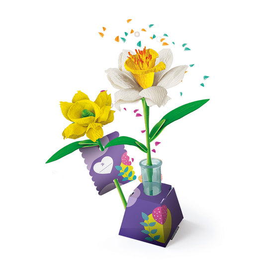 CRÉE TON KIT DE FLEURS – NARCISSE – CLEMENTONI 🔶