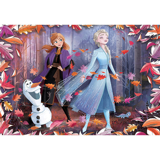 PUZZLE SCINTILLANT REINE DES NEIGES 2 – 104 PIÈCES – CLEMENTONI 🔶