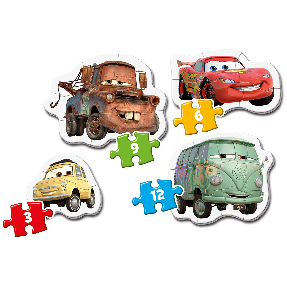 MES PREMIÈRES VOITURES PUZZLE – CLEMENTONI 🔶