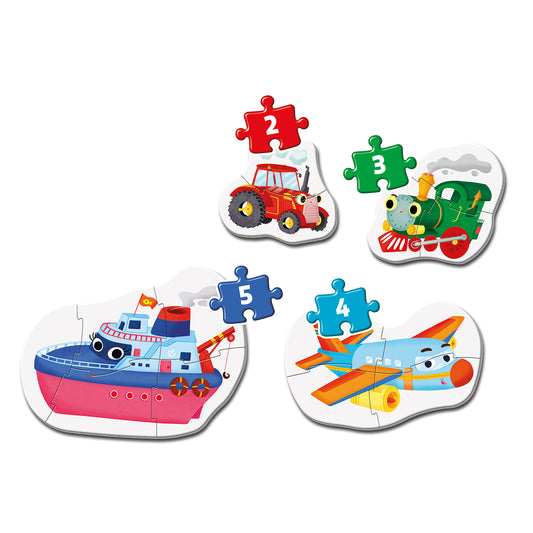 MON PREMIER PUZZLE TRANSPORTS – CLEMENTONI 🔶