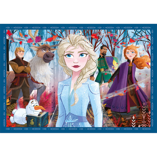PUZZLE LA REINE DES NEIGES 4 EN 1 – CLEMENTONI 🔶