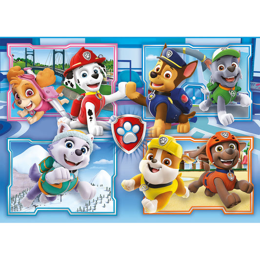 PUZZLE PAT' PATROUILLE 2 x 60 PIÈCES – CLEMENTONI 🔶