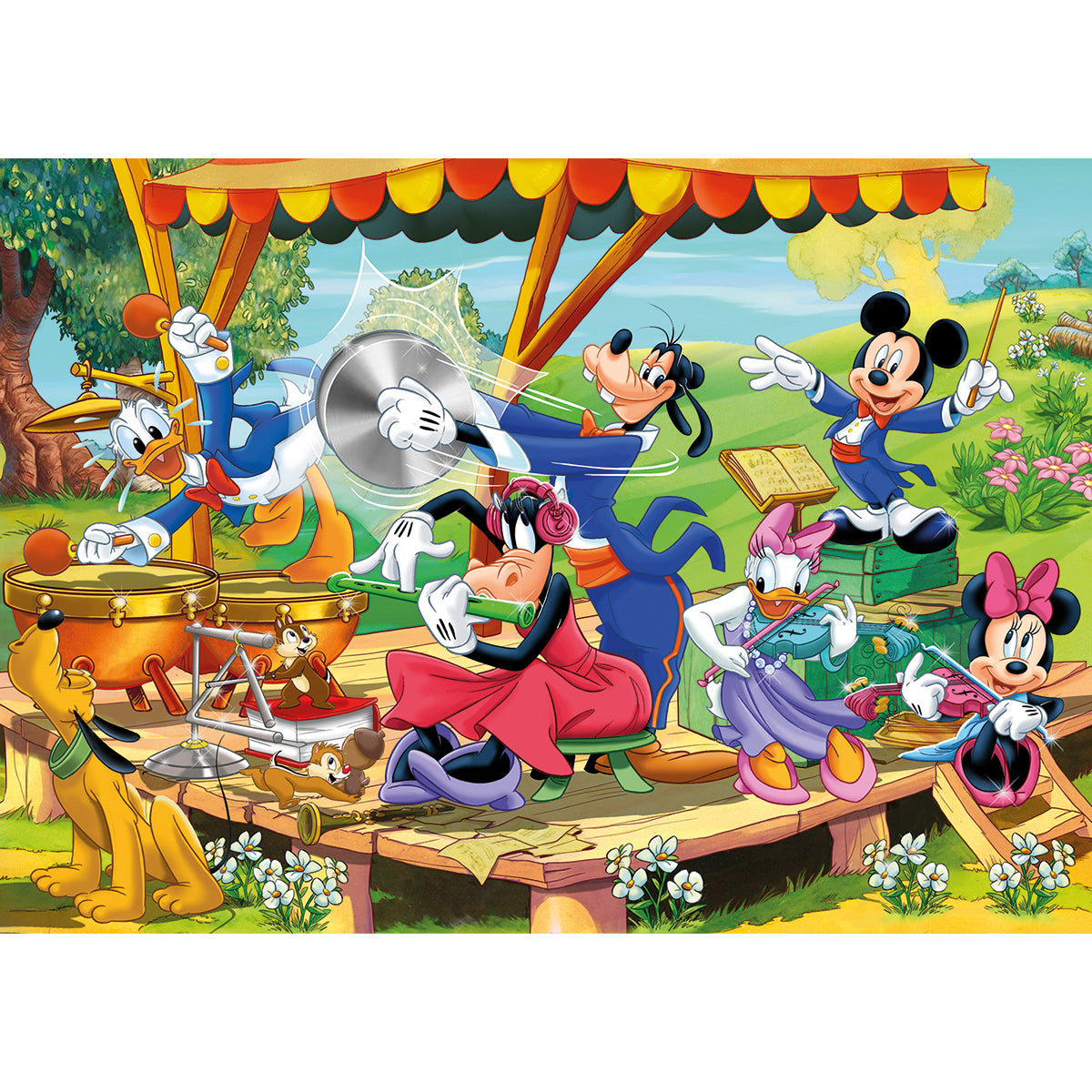PUZZLE MICKEY 2 x 60 PIÈCES – CLEMENTONI 🔶