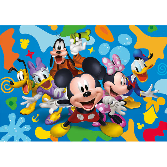 PUZZLE MICKEY ET SES AMIS – 104 PIÈCES – CLEMENTONI 🔶