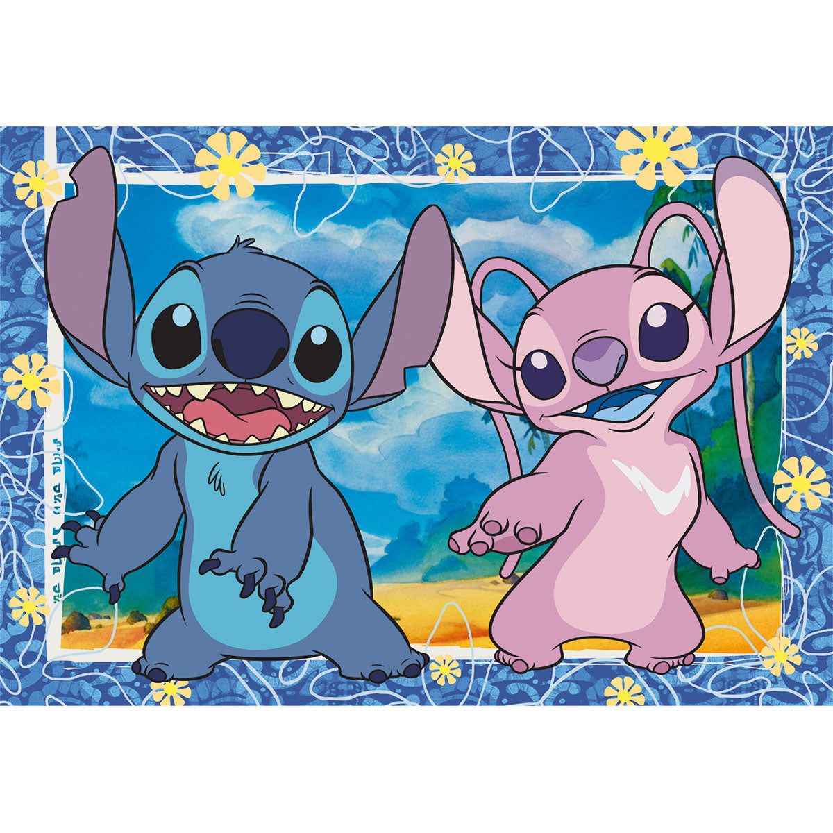 PUZZLE STITCH – 104 PIÈCES – CLEMENTONI 🔶