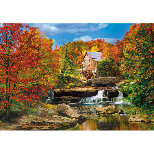PUZZLE GLADE CREEK GIST MILL – 2000 PIÈCES – CLEMENTONI 🔶