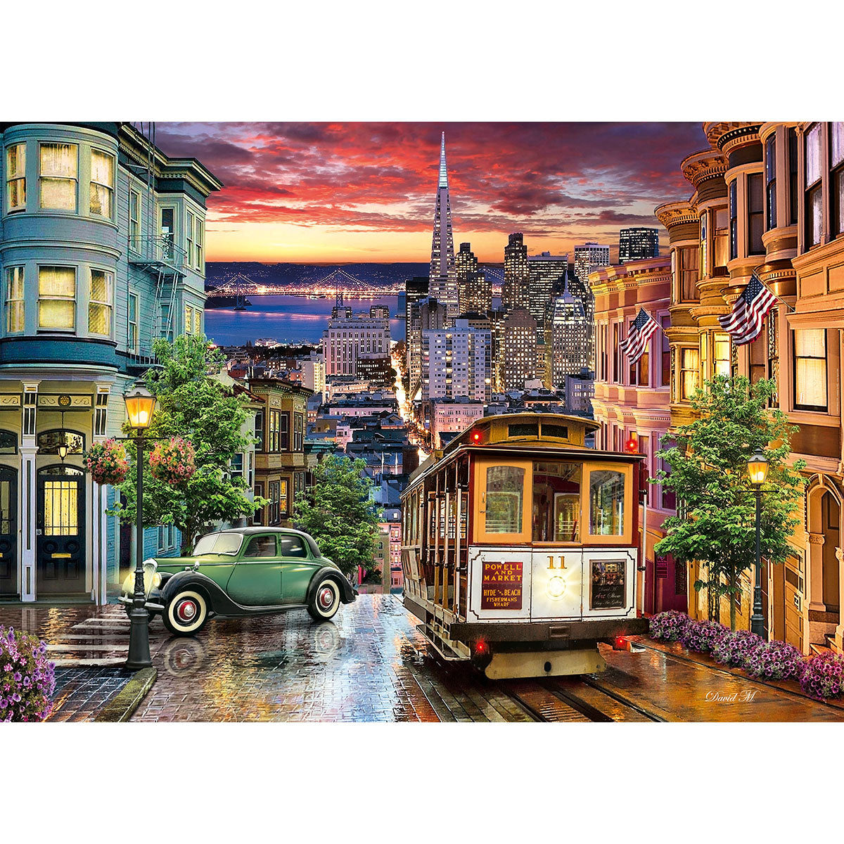 PUZZLE SAN FRANCISCO – 3000 PIÈCES – CLEMENTONI 🔶