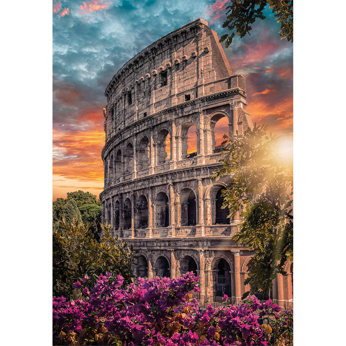 PUZZLE FLAVISCHES AMPHITHEATER – 500 TEILE – CLEMENTONI 🔶