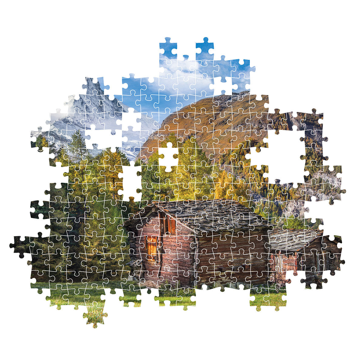 FASZINIERENDES PUZZLE MATTERHORN – 500 TEILE – CLEMENTONI 🔶