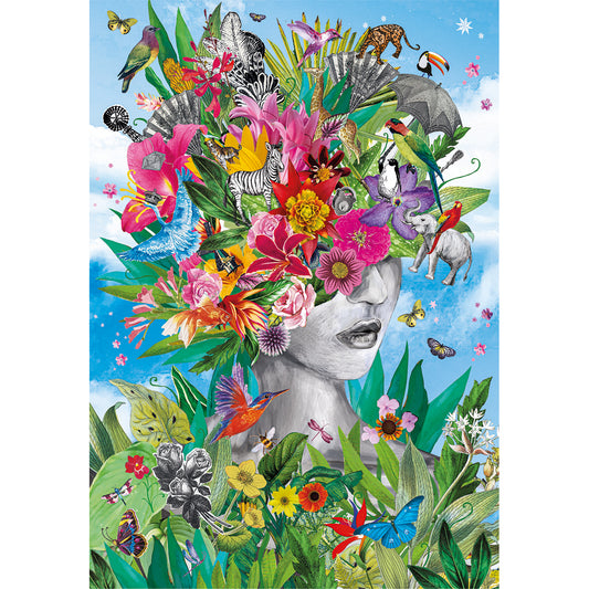 PUZZLE LA JUNGLE – 500 PIÈCES – CLEMENTONI 🔶