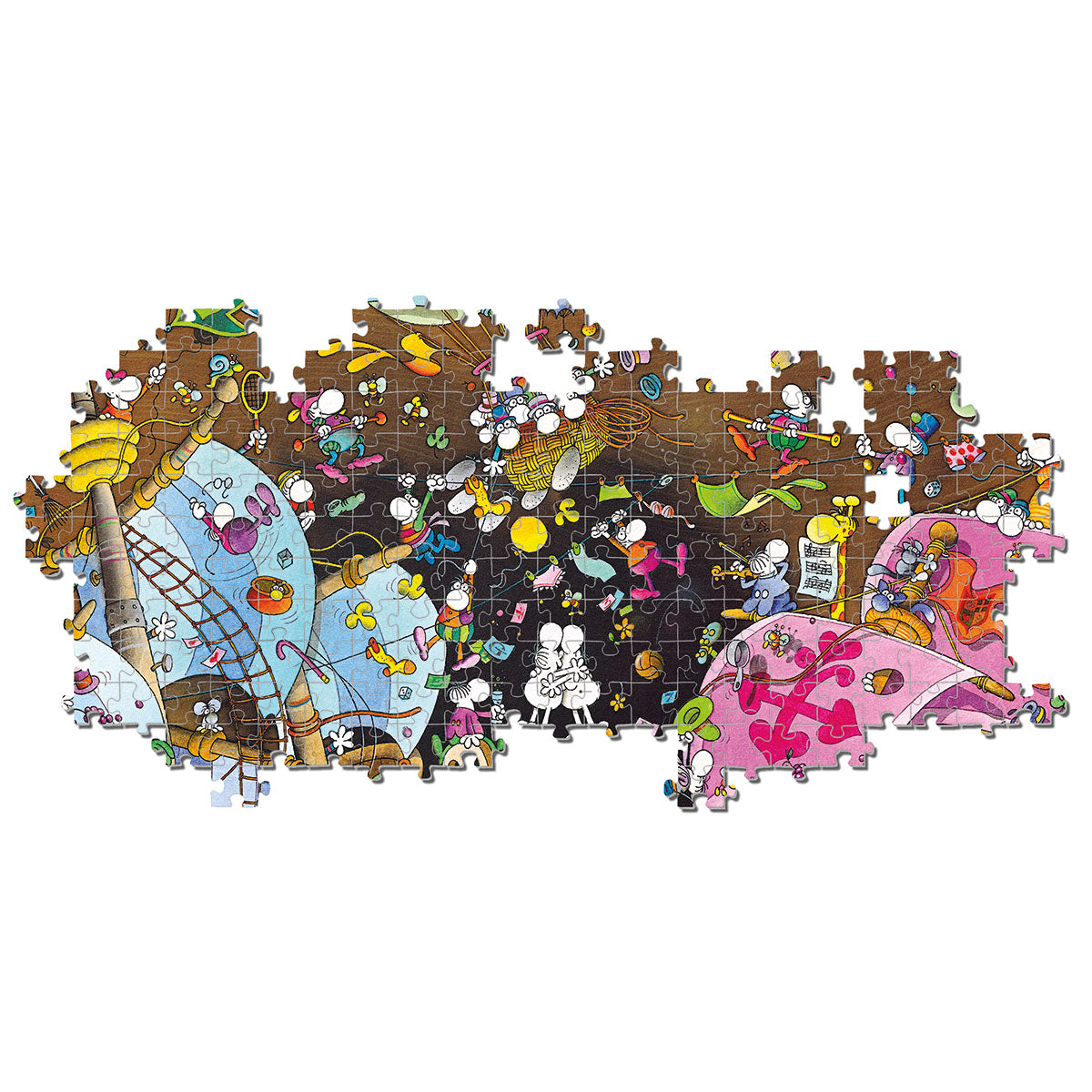 PUZZLE MORDILLO KUSS – 6000 TEILE – CLEMENTONI 🔶
