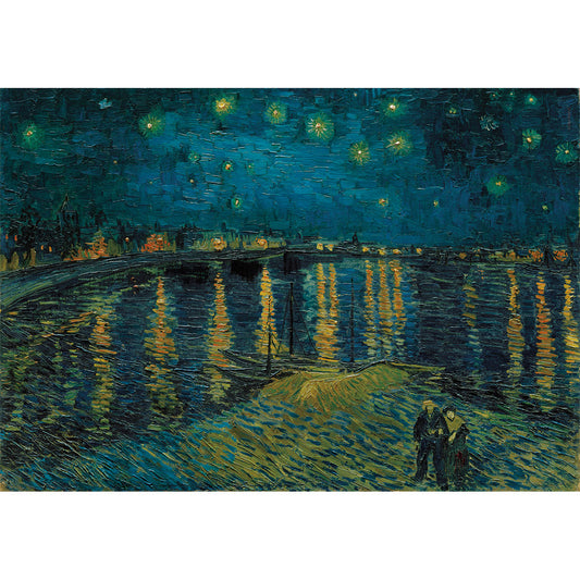 PUZZLE VAN GOGH – 1000 PIÈCES – CLEMENTONI 🔶