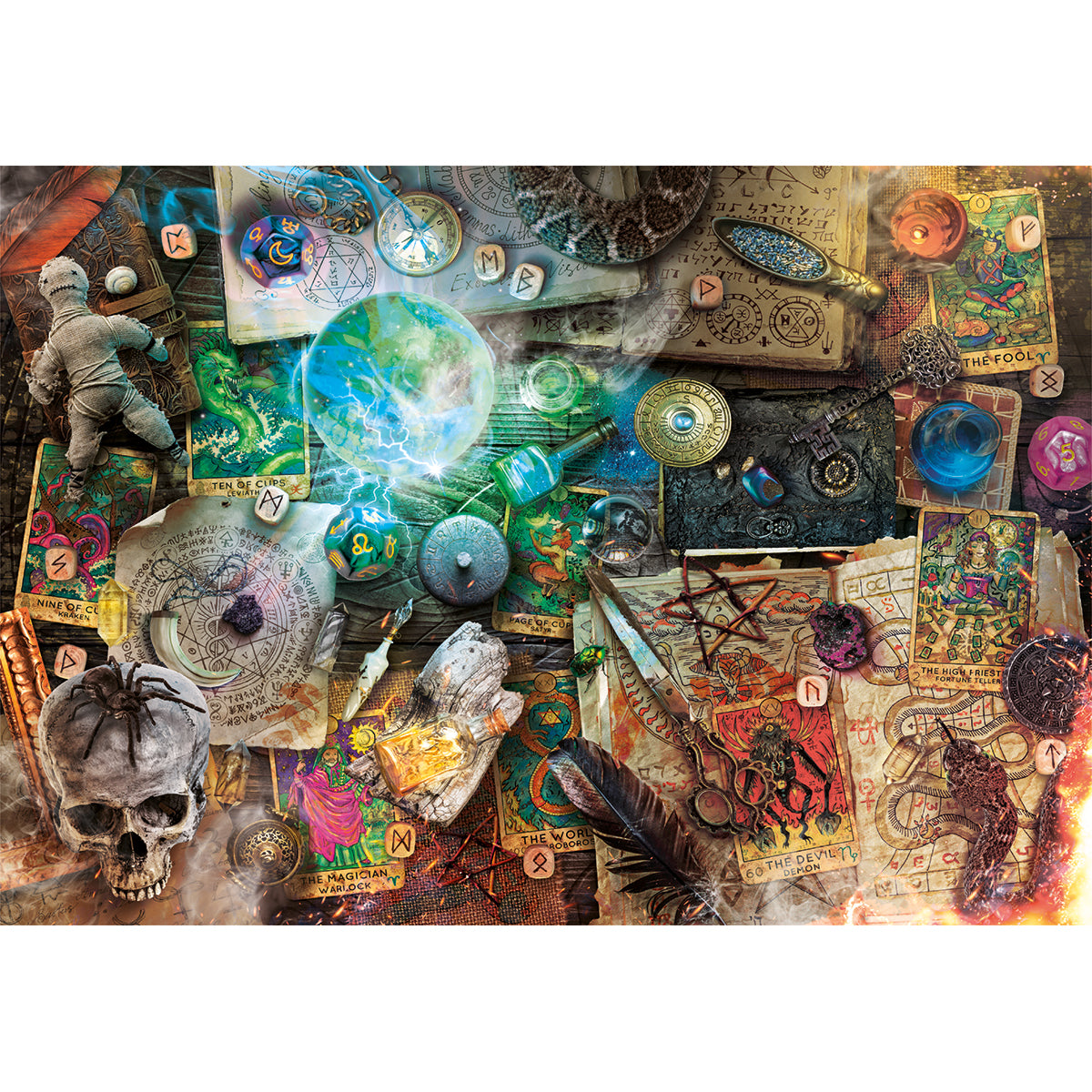 PUZZLE MALEFICIUM 1000 PIÈCES – CLEMENTONI