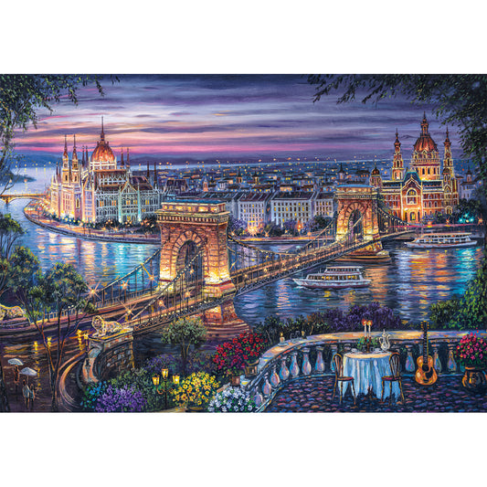 PUZZLE DANUBE 1000 PIÈCES – CLEMENTONI