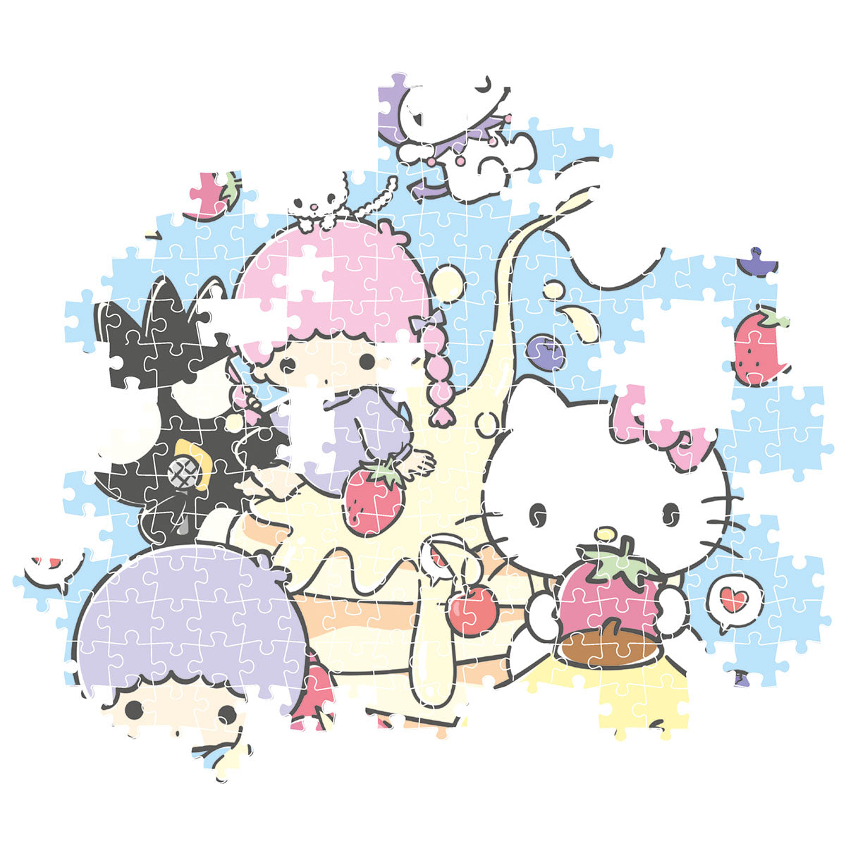 PUZZLE HELLO KITTY 1000 PIÈCES – CLEMENTONI