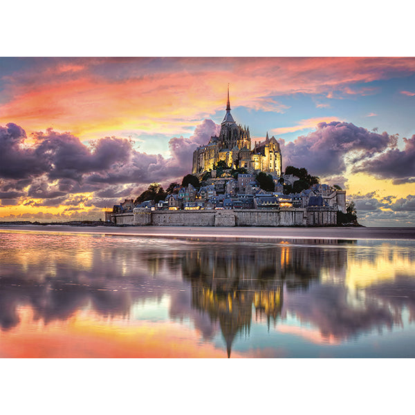 PUZZLE MONT SAINT-MICHEL – 1000 PIÈCES – CLEMENTONI 🔶