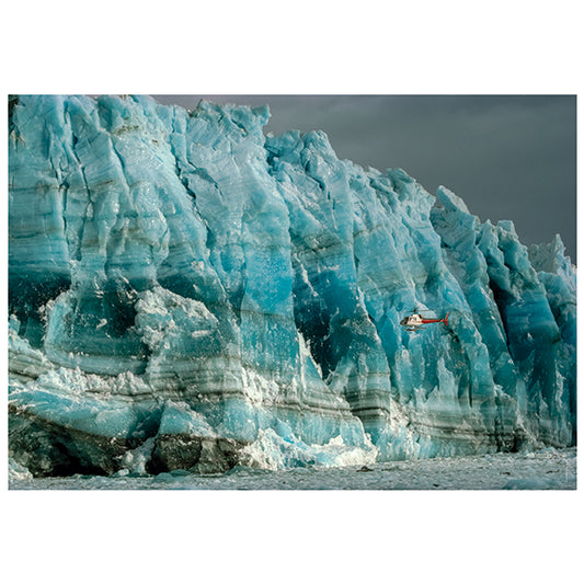 PUZZLE HÉLICOPTÈRE AU GLACIER HUBBARD – 1000 PIÈCES – CLEMENTONI 🔶