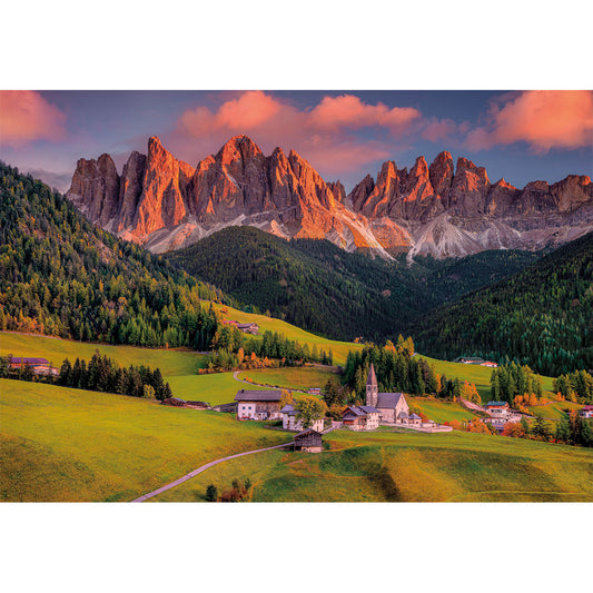 PUZZLE DOLOMITES MAGIQUES – 1000 PIÈCES – CLEMENTONI 🔶