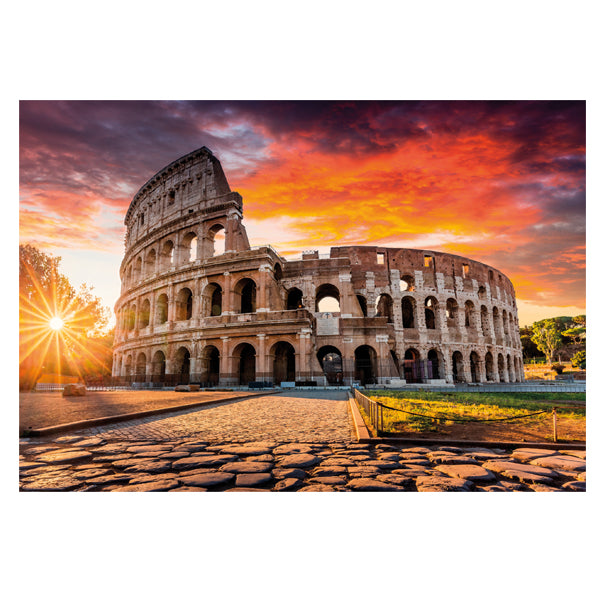 PUZZLE RÖMISCHER SONNENUNTERGANG – 1000 TEILE – CLEMENTONI 🔶