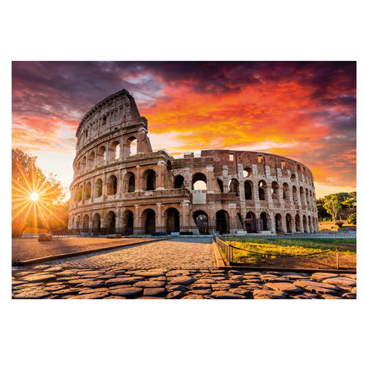 PUZZLE COUCHER DE SOLEIL ROMAIN – 1000 PIÈCES – CLEMENTONI 🔶