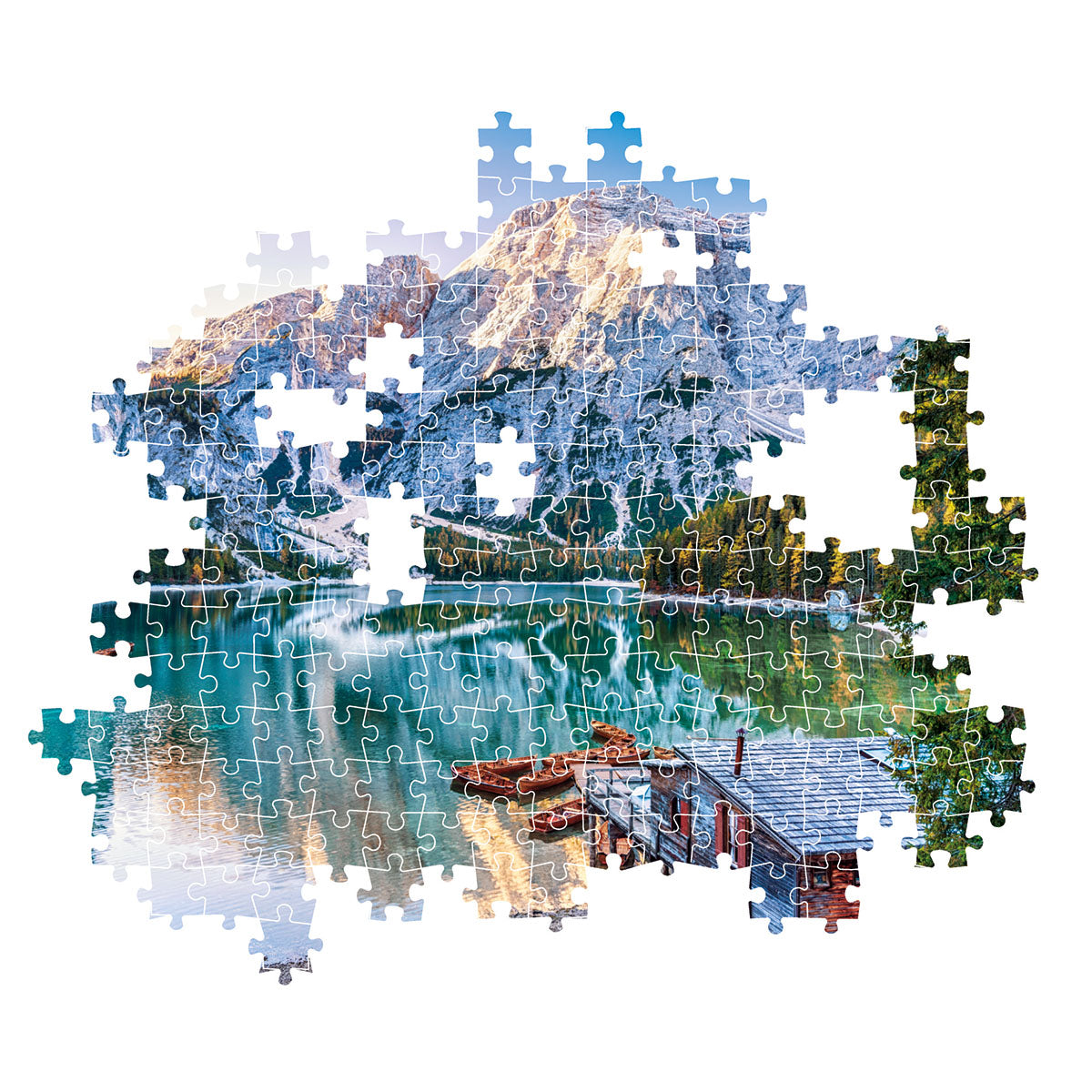 PUZZLE LAC D'ÉMERAUDE – 1000 PIÈCES – CLEMENTONI 🔶