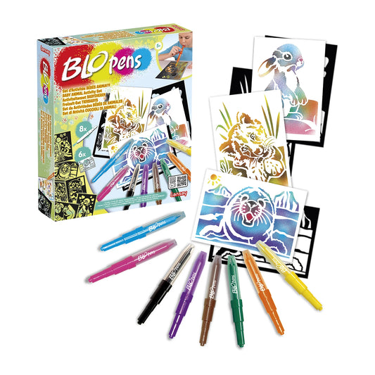 SET DI PENNE SPRAY PER ANIMALI