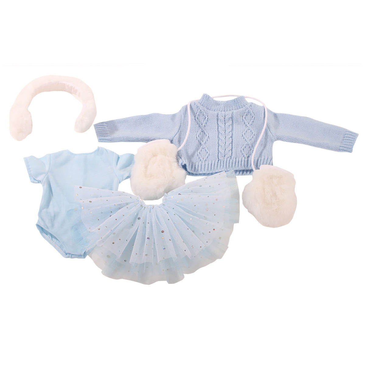 ENSEMBLE DE PATINAGE ARTISTIQUE COMBINÉ 45-50 CM – GÖTZ