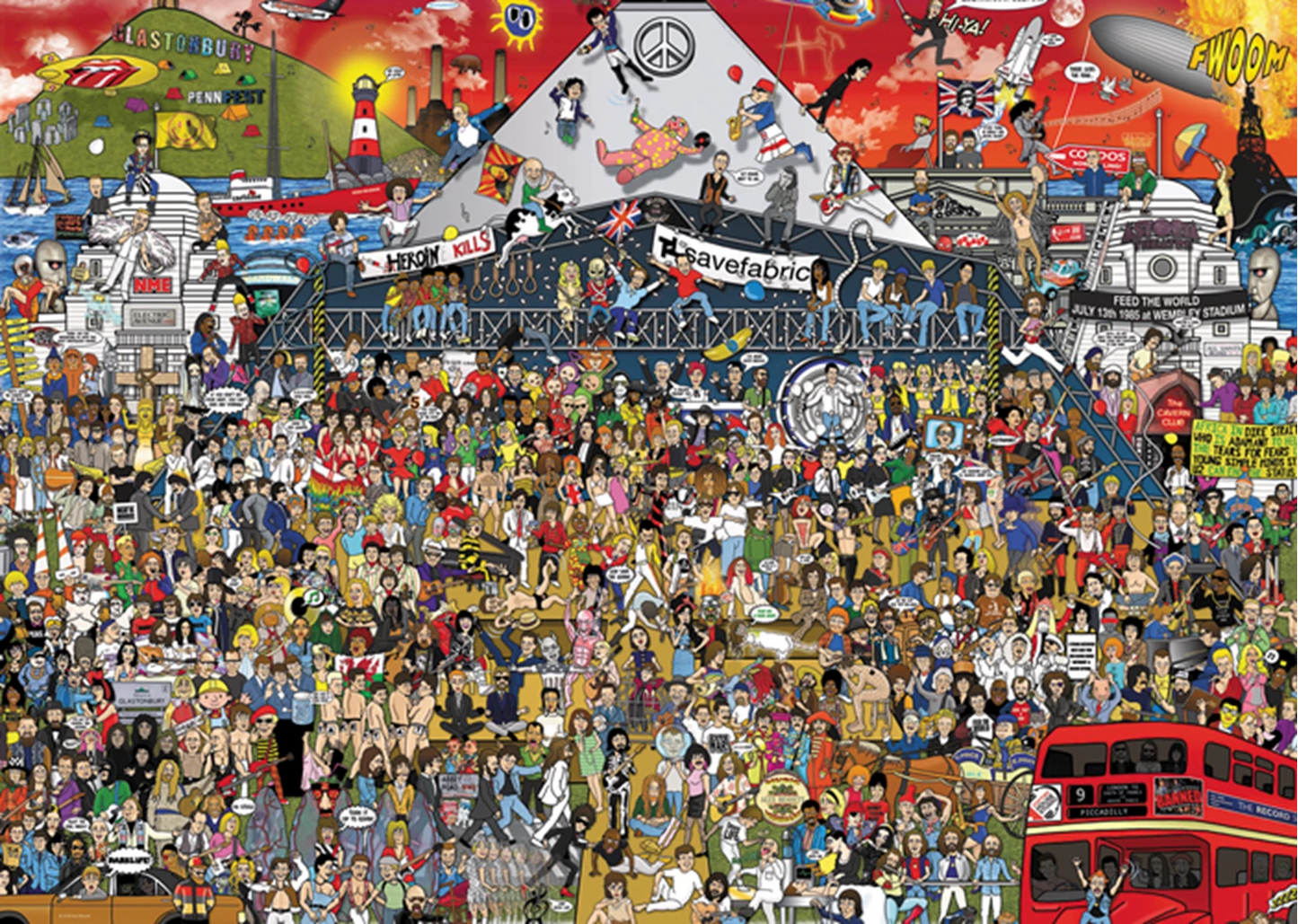 HISTOIRE DE LA MUSIQUE BRITANNIQUE STANDARD 2000 PIÈCES