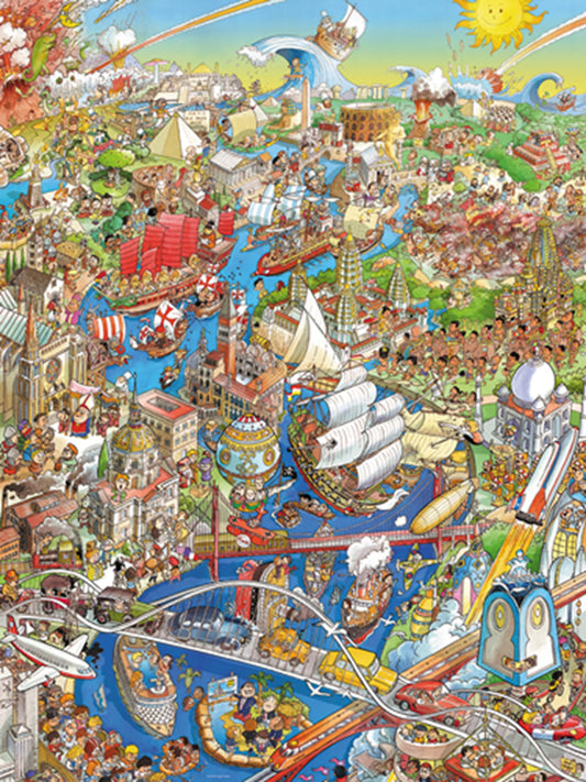 STORIA FIUME TRIANGOLARE 1500 PEZZI