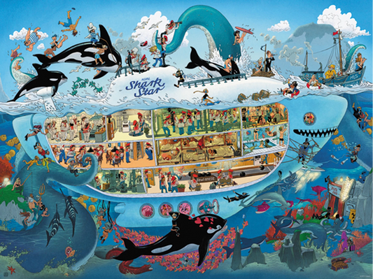 SUBMARINE FUN TRIANGOLARE 1500 PEZZI