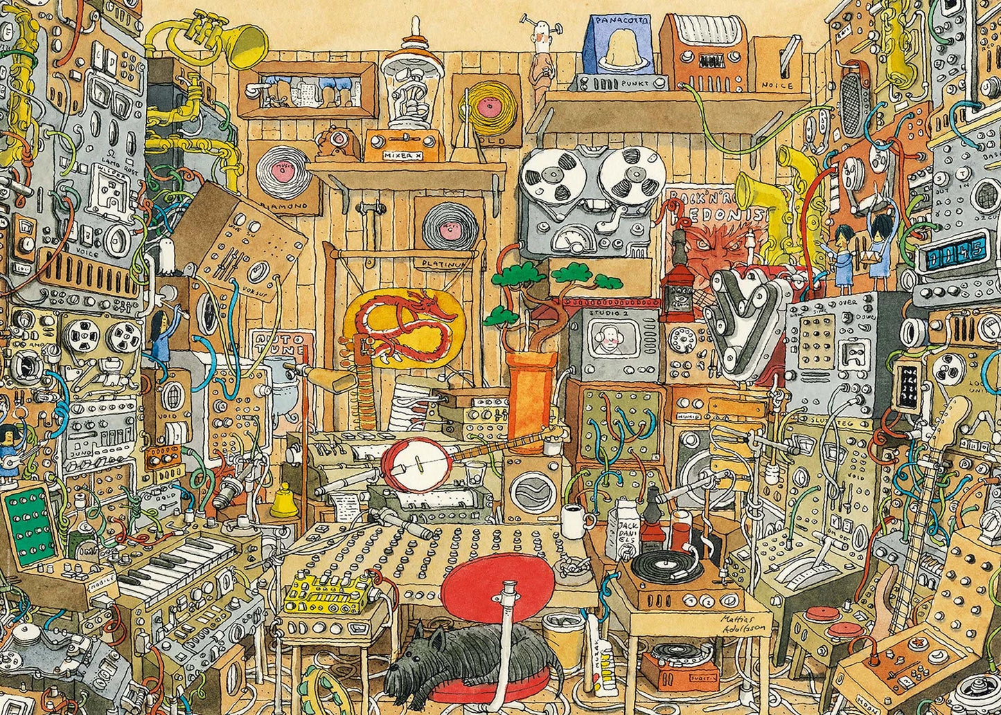 MUSIC MANIAC TRIANGULAIRE 1000 PIÈCES