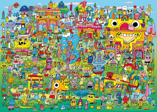 DOODLE VILLAGE STANDARD 1000 PIÈCES