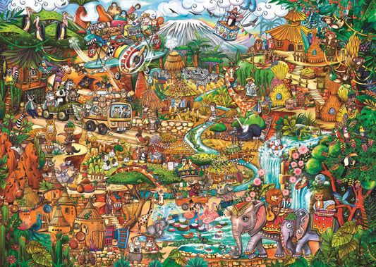EXOTIC SAFARI TRIANGOLARE 2000 PEZZI